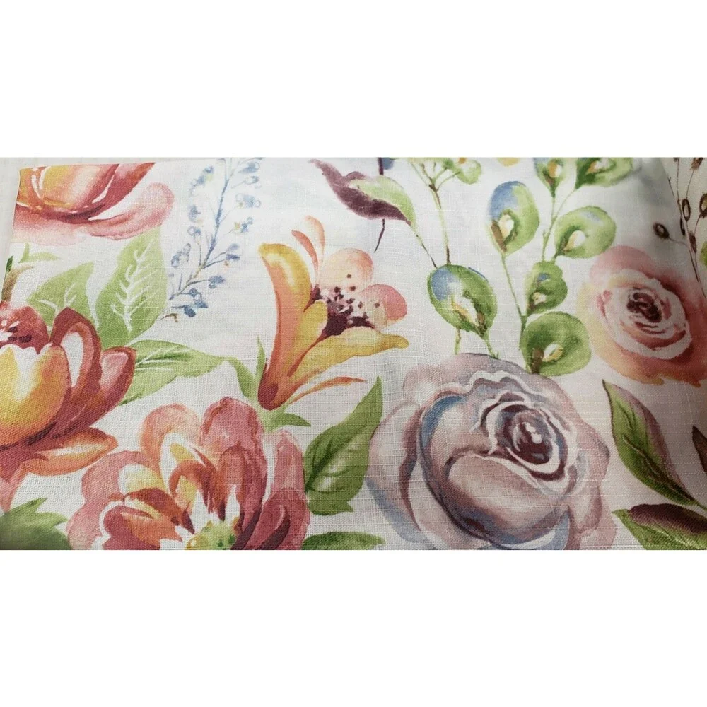 Printed Linen Tablecloth 52